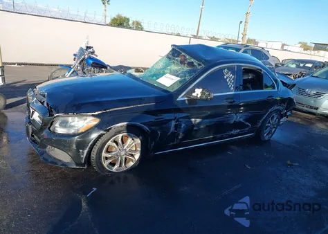 2016 Mercedes-Benz C 300 from USA, damaged, VIN 55SWF4JB1GU121999